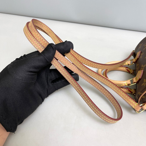 Louis Vuitton Nano Speedy Monogram Brown