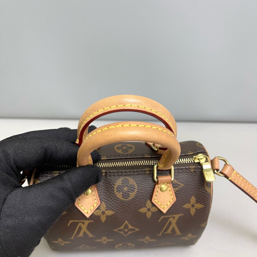 Louis Vuitton Nano Speedy Monogram Brown
