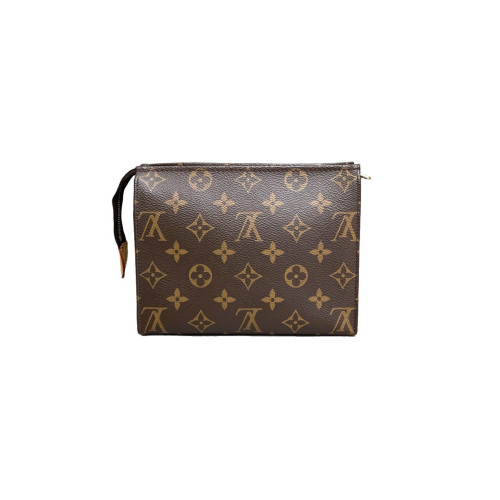 Louis Vuitton Toiletry Pouch 19 Monogram Brown