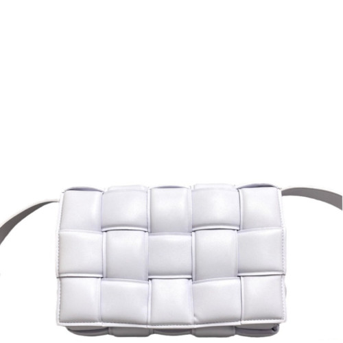 Bottega Veneta Small Padded Cassette Crossbody Bag Lambskin Maxi Intrecciato Light Purple Bottega Veneta Small Padded Cassette Crossbody Bag Lambskin Maxi Intrecciato Light Purple
