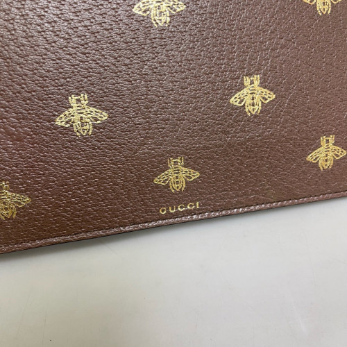 Gucci Clutch Calfskin Brown