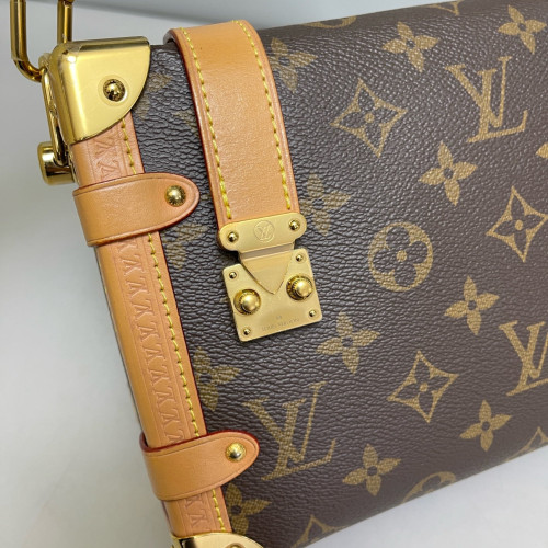 Louis Vuitton Side Trunk Mm Monogram Brown