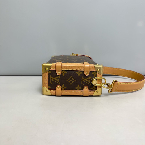 Louis Vuitton Side Trunk Mm Monogram Brown