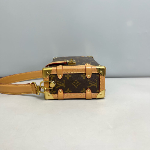 Louis Vuitton Side Trunk Mm Monogram Brown