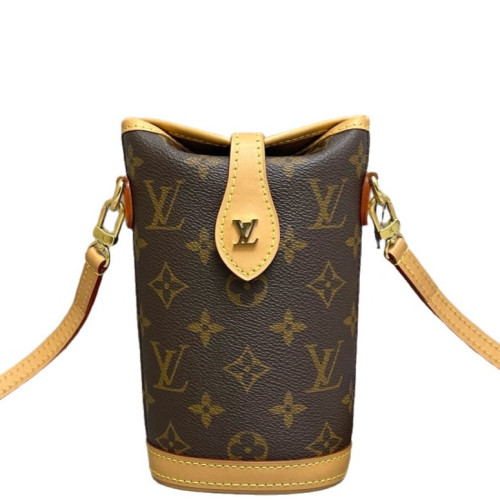 Louis Vuitton Fold Me Pouch Monogram Brown