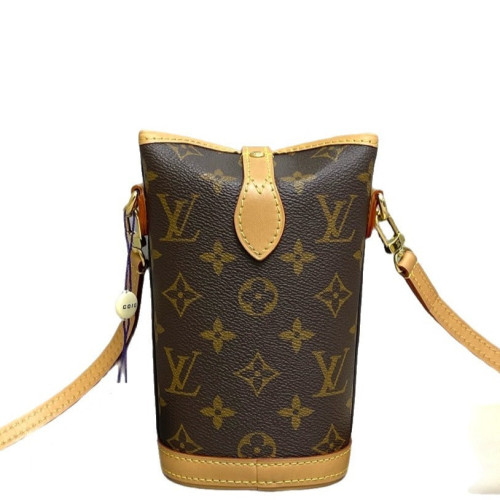 Louis Vuitton Fold Me Pouch Monogram Brown