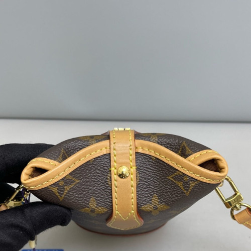 Louis Vuitton Fold Me Pouch Monogram Brown