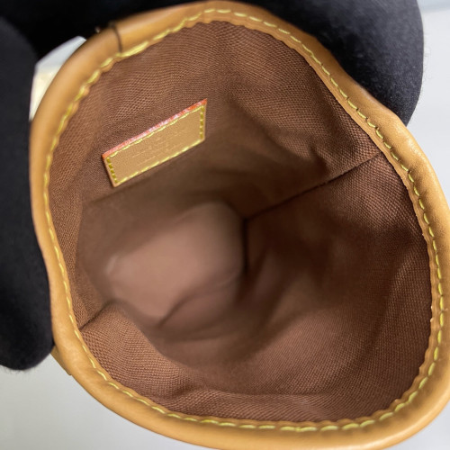 Louis Vuitton Fold Me Pouch Monogram Brown