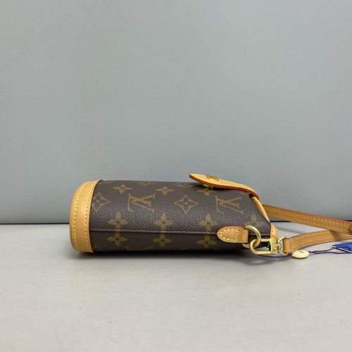 Louis Vuitton Fold Me Pouch Monogram Brown