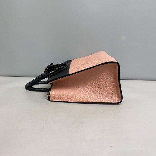 Louis Vuitton City Steamer MM Calfskin Black Pink
