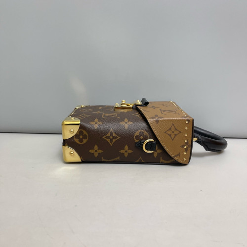 Louis Vuitton Camera Box Reverse Monogram Brown