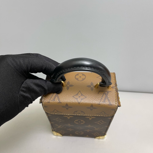 Louis Vuitton Camera Box Reverse Monogram Brown