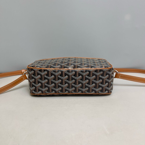 Goyard Sac Cap Vert Goyardine Tan Black White Goyard Sac Cap Vert Goyardine Tan Black White