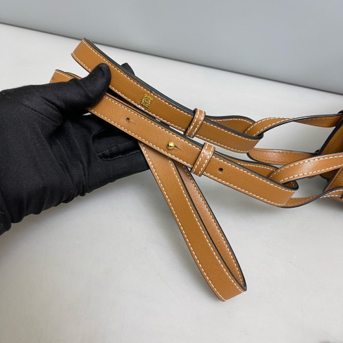Loewe Mini Hammock Grained Calfskin Tan