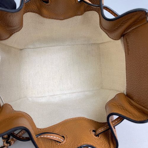 Loewe Mini Hammock Grained Calfskin Tan