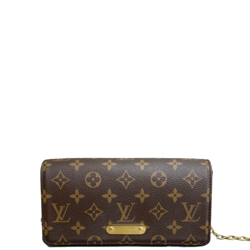 Louis Vuitton Lily Wallet On Chain Monogram Brown