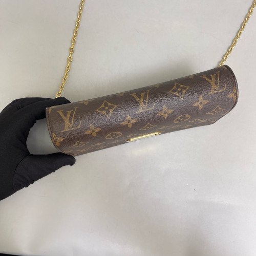 Louis Vuitton Lily Wallet On Chain Monogram Brown