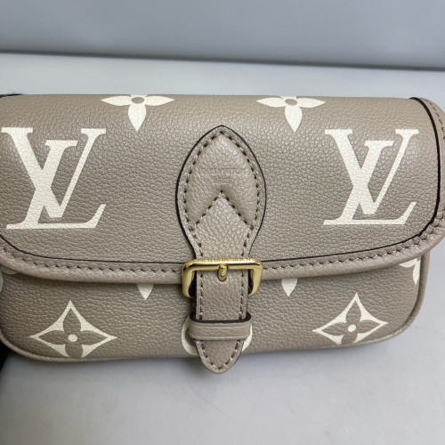 Louis Vuitton Nano Diane Monogram Empreinte Giant Grey