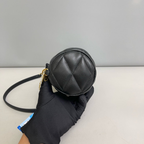 Yves Saint Laurent Sade Mini Tube Calfskin Black