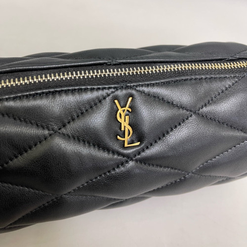 Yves Saint Laurent Sade Mini Tube Calfskin Black