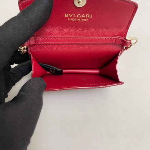 Bvlgari Serpenti Forever Micro Bag Galuchat Stingray Red
