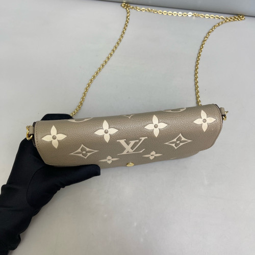 Louis Vuitton Pochette Felicie Chain Wallet Monogram Empreinte Giant Marmo