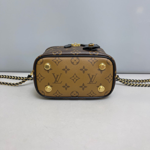 Louis Vuitton Vanity PM Monogram Reverse Monogram Brown