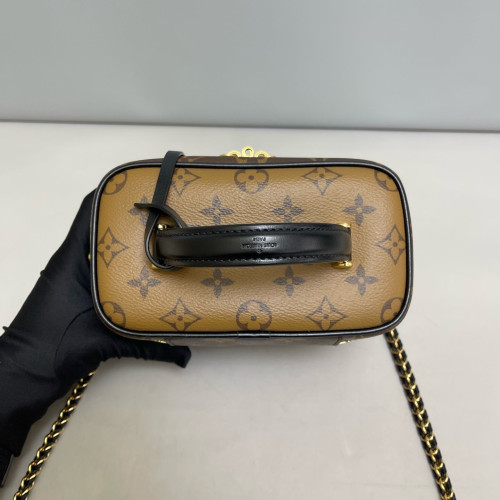 Louis Vuitton Vanity PM Monogram Reverse Monogram Brown