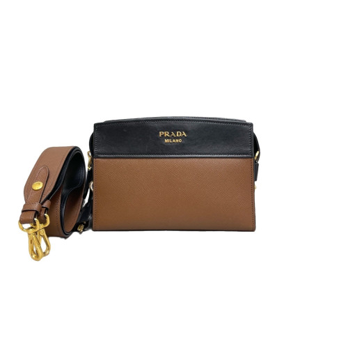 Prada Esplanade Crossbody Bag Saffiano Calfskin Black Prada Esplanade Crossbody Bag Saffiano Calfskin Black