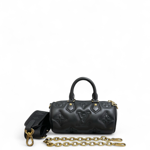 Louis Vuitton Bubblegram Papillon BB Monogram Empreinte Black
