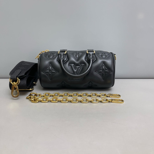 Louis Vuitton Bubblegram Papillon BB Monogram Empreinte Black