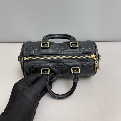 Louis Vuitton Bubblegram Papillon BB Monogram Empreinte Black