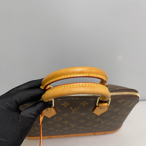 Louis Vuitton Alma MM Monogram Brown