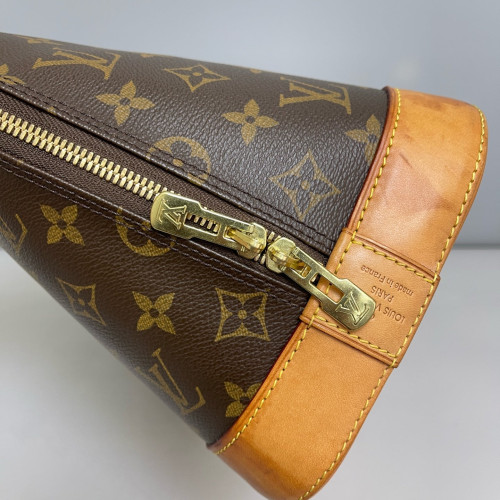 Louis Vuitton Alma MM Monogram Brown