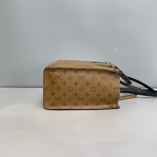 Louis Vuitton Onthego MM Reverse Monogram Giant Brown