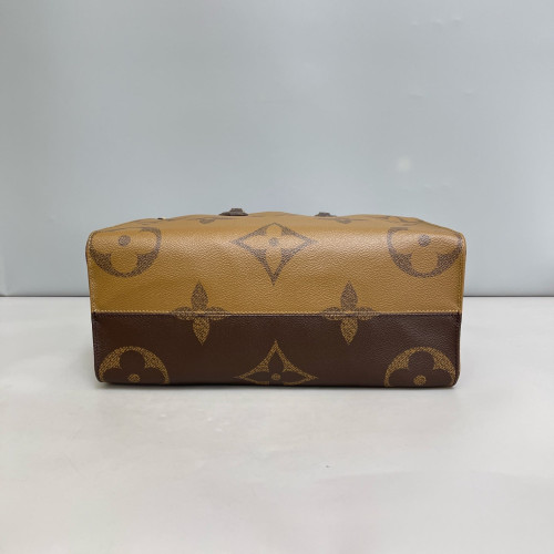 Louis Vuitton Onthego MM Reverse Monogram Giant Brown