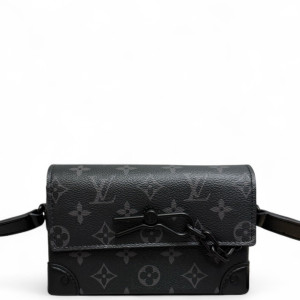 Louis Vuitton Steamer Wearable Wallet Monogram Eclipse Black Louis Vuitton Steamer Wearable Wallet Monogram Eclipse Black