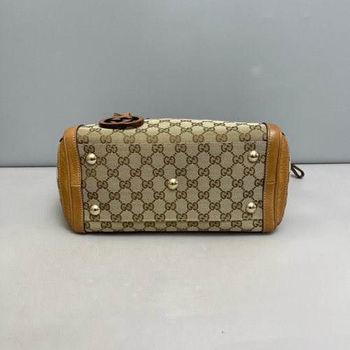 Gucci Shopping Tote GG Supreme Monogram Beige Brown