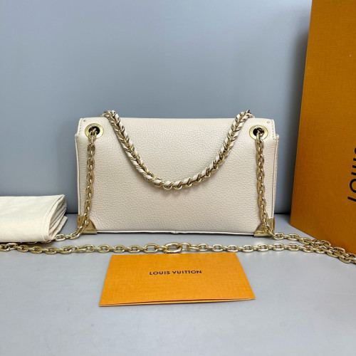 Louis Vuitton Trunkie Grained Calfskin White