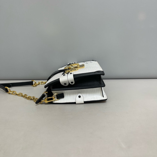 Louis Vuitton Trunk Clutch Epi White