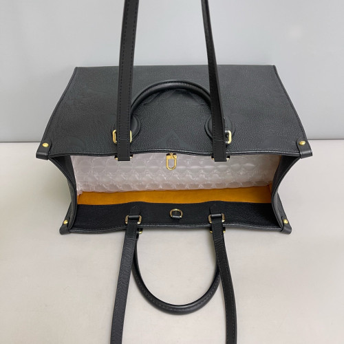 Louis Vuitton Onthego MM Monogram Empreinte Monogram Giant Black