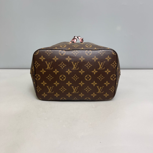 Louis Vuitton Neonoe MM Monogram Brown Pink Louis Vuitton Neonoe MM Monogram Brown Pink