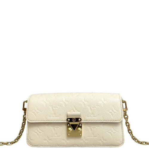 Louis Vuitton Metis Wallet On Chain Monogram Empreinte White