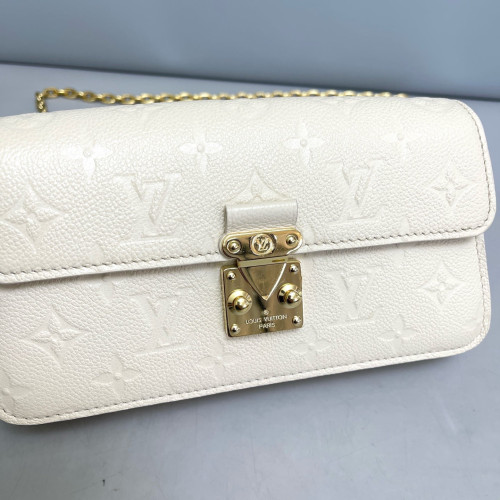 Louis Vuitton Metis Wallet On Chain Monogram Empreinte White