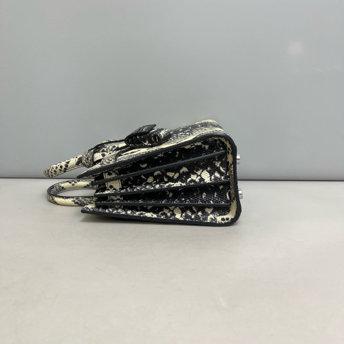 Yves Saint Laurent Nano Sac De Jour Python Black Beige