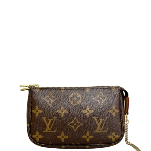 Louis Vuitton Pochette Mini Accessories Monogram Brown
