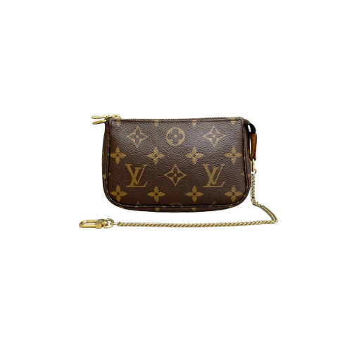 Louis Vuitton Pochette Mini Accessories Monogram Brown