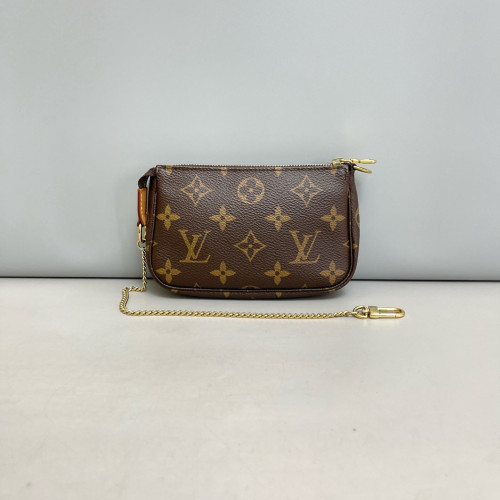 Louis Vuitton Pochette Mini Accessories Monogram Brown