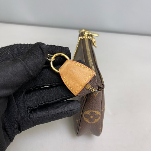 Louis Vuitton Pochette Mini Accessories Monogram Brown