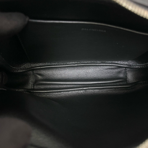 Balenciaga Camera Case Calfskin Black